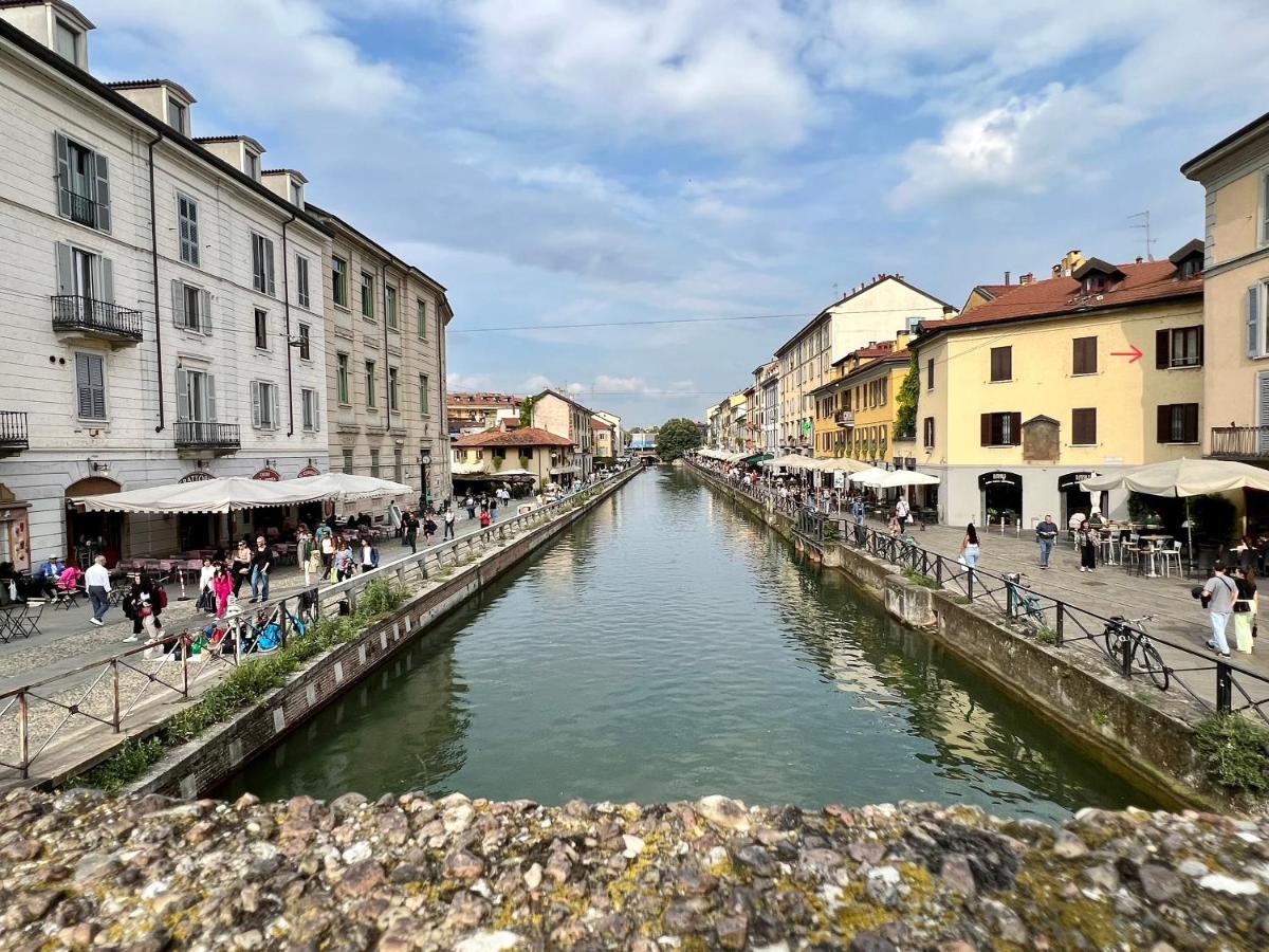 Beautiful View Navigli Apartment Milan Bagian luar foto